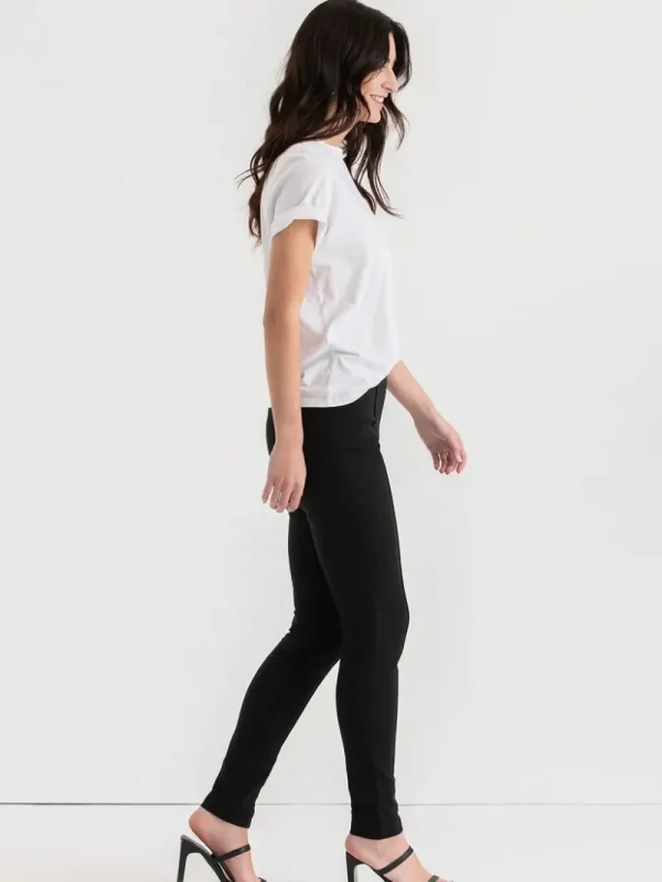 Ricki's Pants*Alfie Pull-On Slim Pant in Microtwill