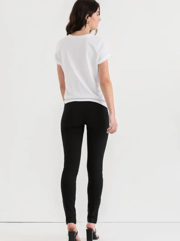 Ricki's Pants*Alfie Pull-On Slim Pant in Microtwill