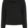 Ricki's Sweaters & Cardigans*Amelia Long Sleeve Pullover Sweater | PIECES
