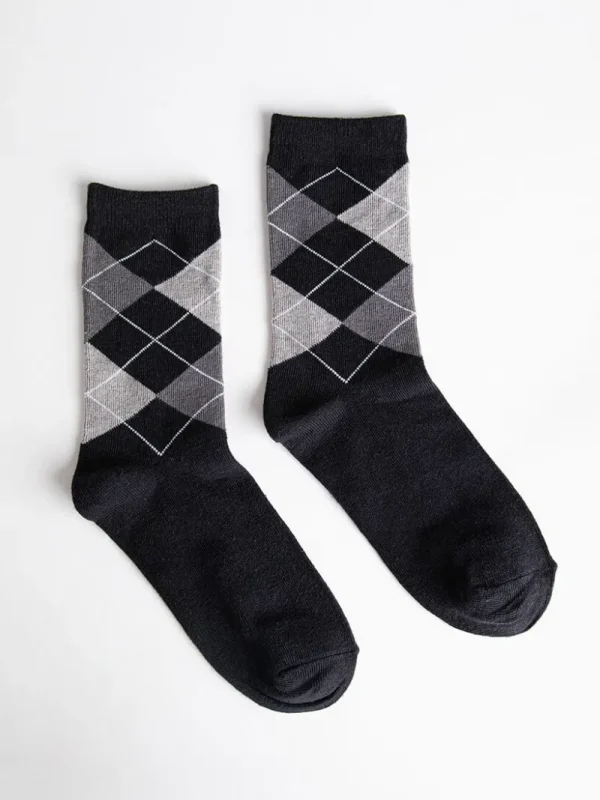 Ricki's Socks*Argyle Crew Socks
