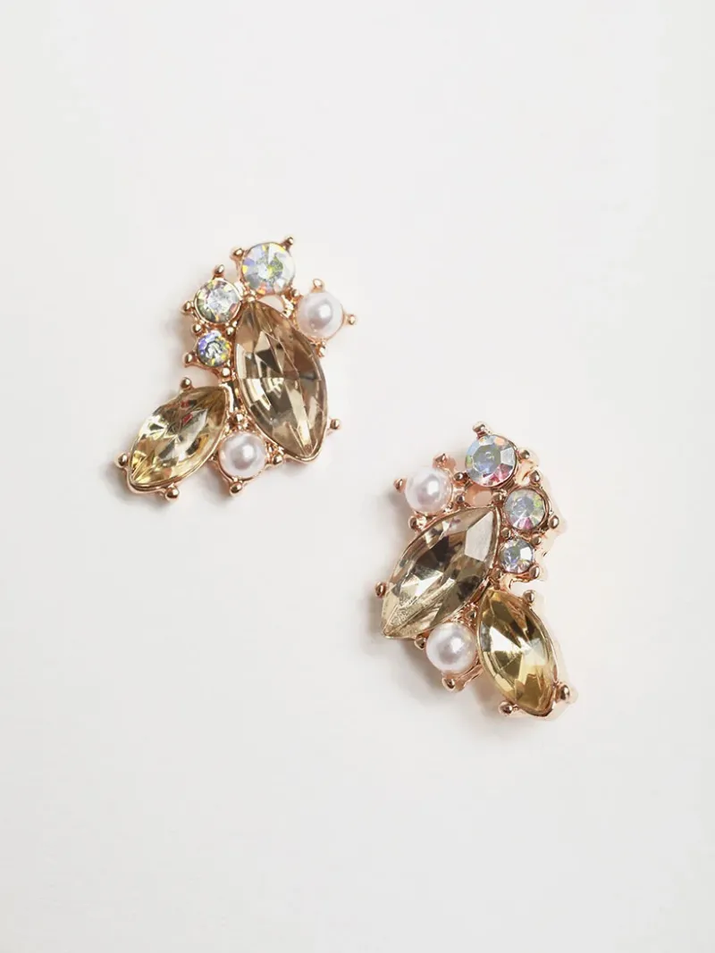 assorted_shape_glass_ston_1.webp Ricki's Earrings*Assorted Shape Glass Stone Earrings