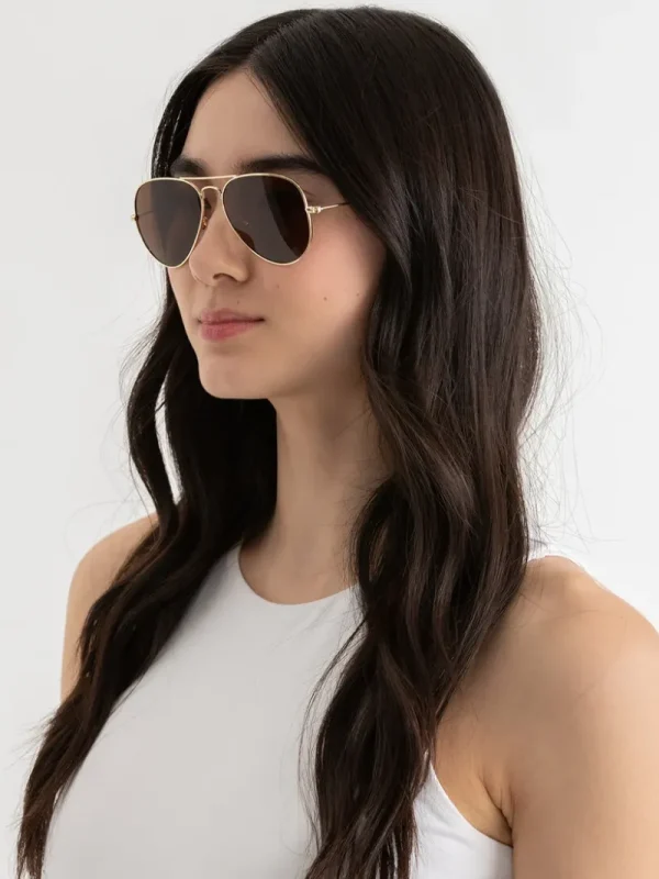 Ricki's Sunglasses*Aviator Frame Sunglasses with Case