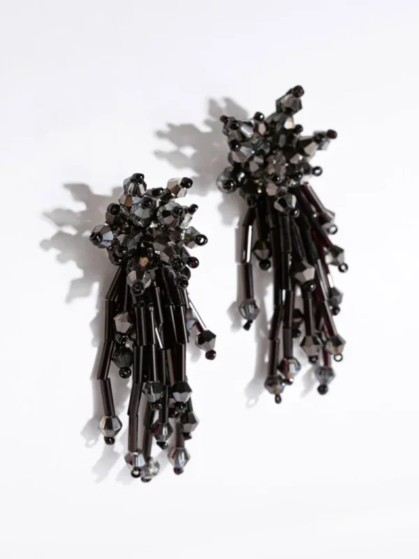 Ricki's Earrings*Beaded Burst Earrings