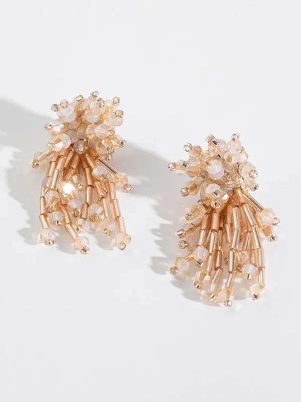 Ricki's Earrings*Beaded Burst Earrings