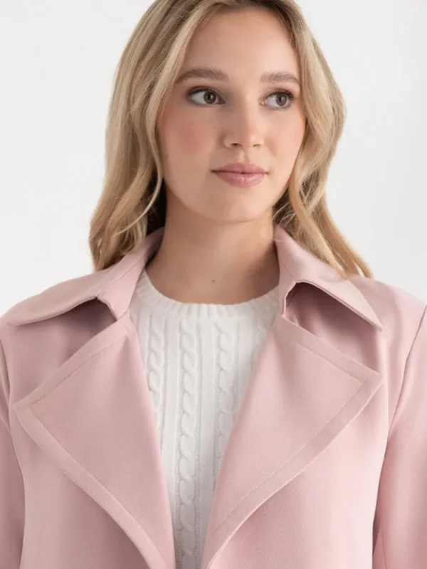 Ricki's Blazers*Belted Trench Coat Blazer