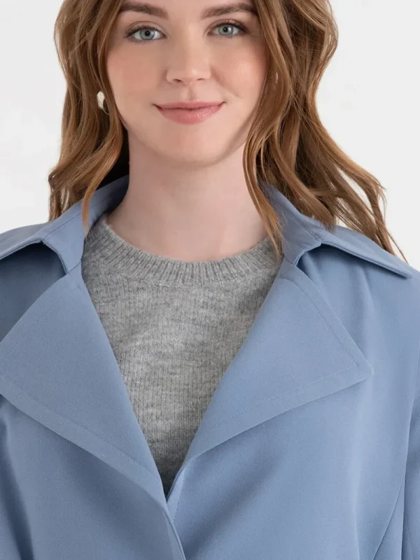 Ricki's Blazers*Belted Trench Coat Blazer