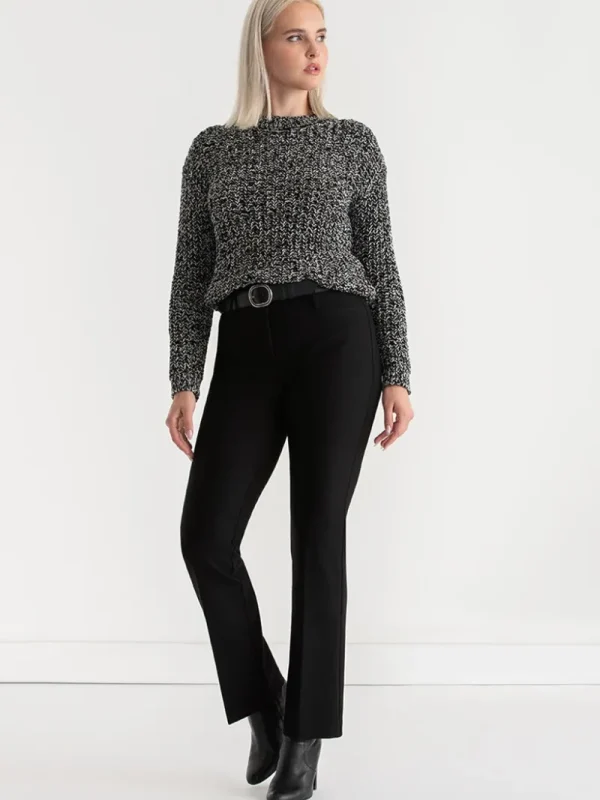 Ricki's Sweaters & Cardigans*Black & White Marled Sweater