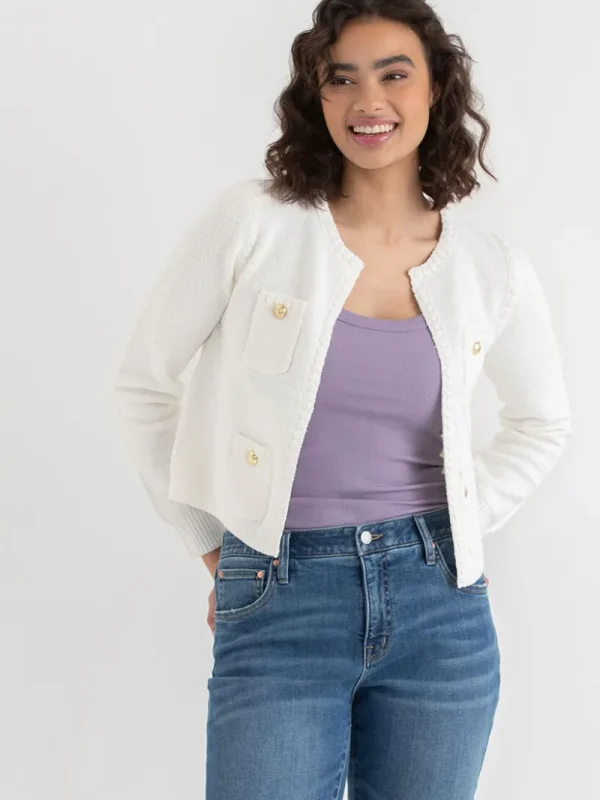 Ricki's Sweaters & Cardigans*Boucle Sweater Jacket