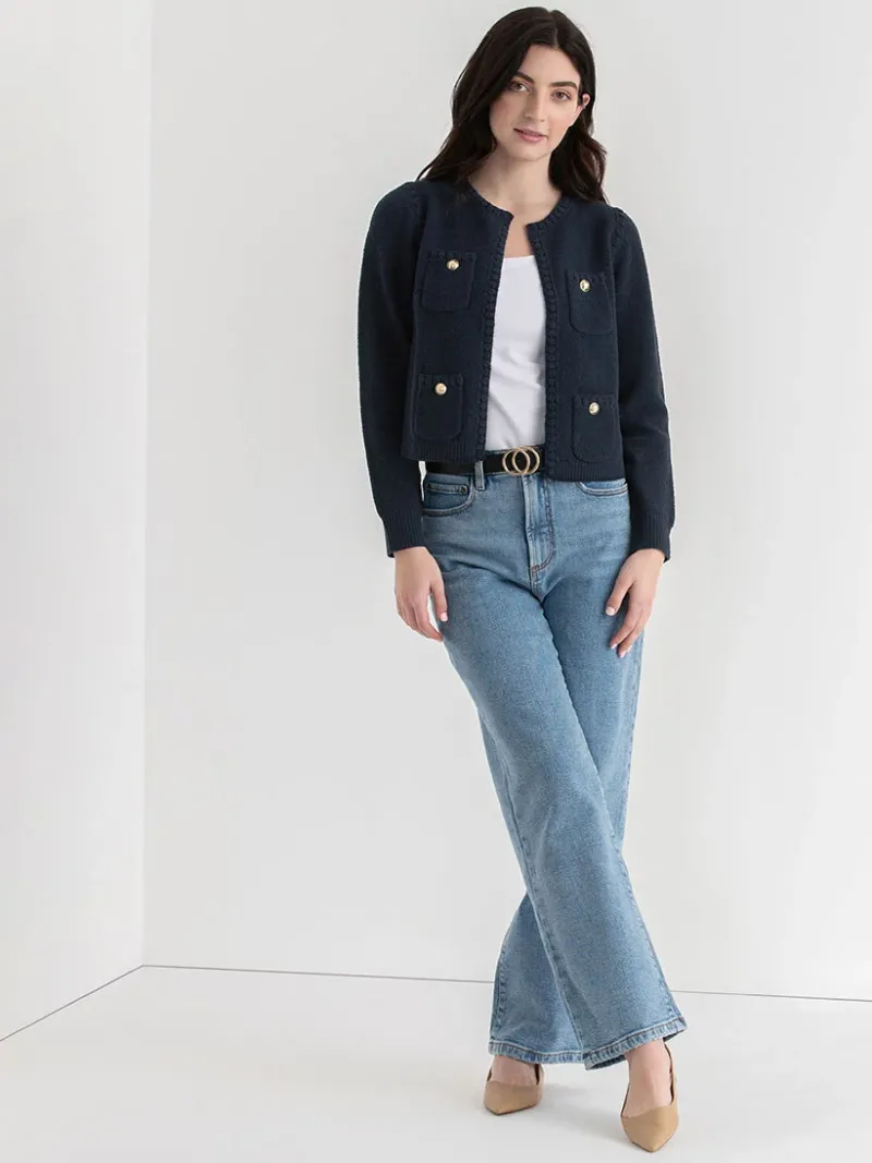 boucle_sweater_jacket_1.webp Ricki's Sweaters & Cardigans*Boucle Sweater Jacket