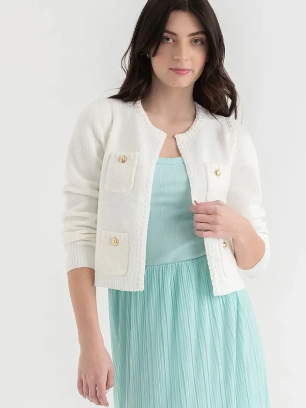 Ricki's Sweaters & Cardigans*Boucle Sweater Jacket