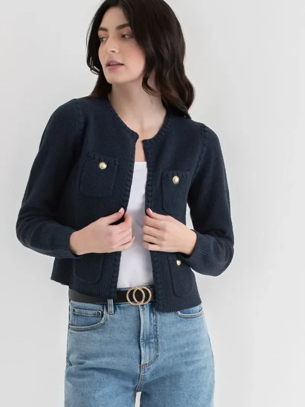 Ricki's Sweaters & Cardigans*Boucle Sweater Jacket