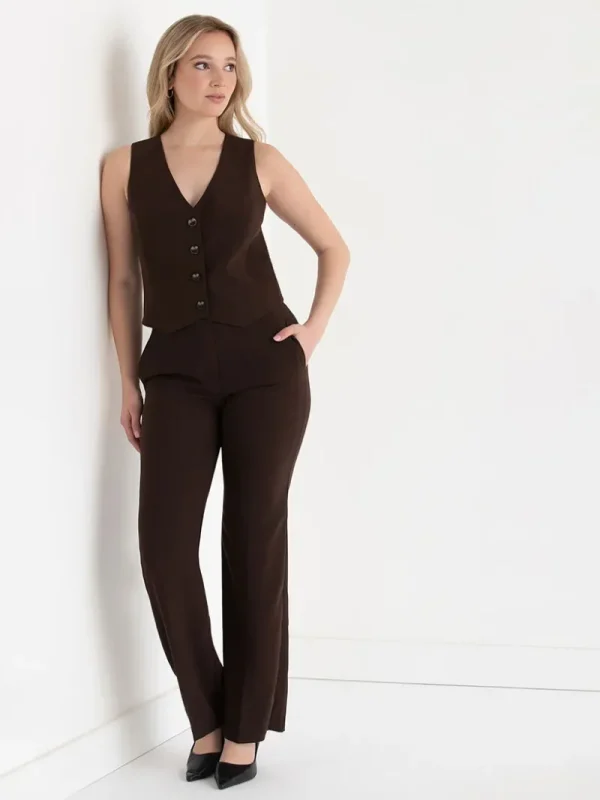 Ricki's Blazers*Button Up Fitted Vest