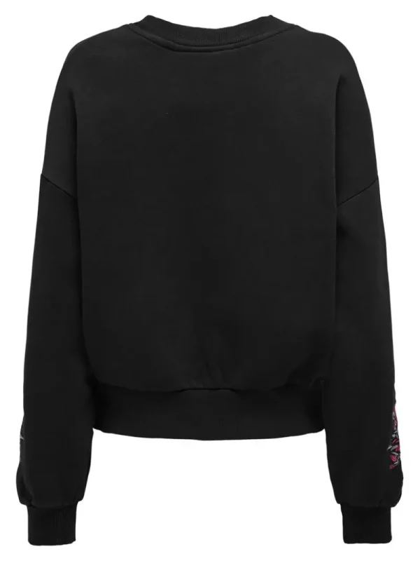 Ricki's Sweaters & Cardigans*Callie Floral Embroidery Sweatshirt | Only