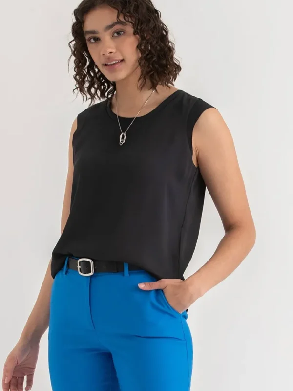 Ricki's Shirts & Blouses*Carrie 2-Layer Cap Sleeve Blouse