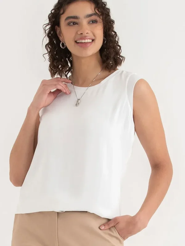 Ricki's Shirts & Blouses*Carrie 2-Layer Cap Sleeve Blouse