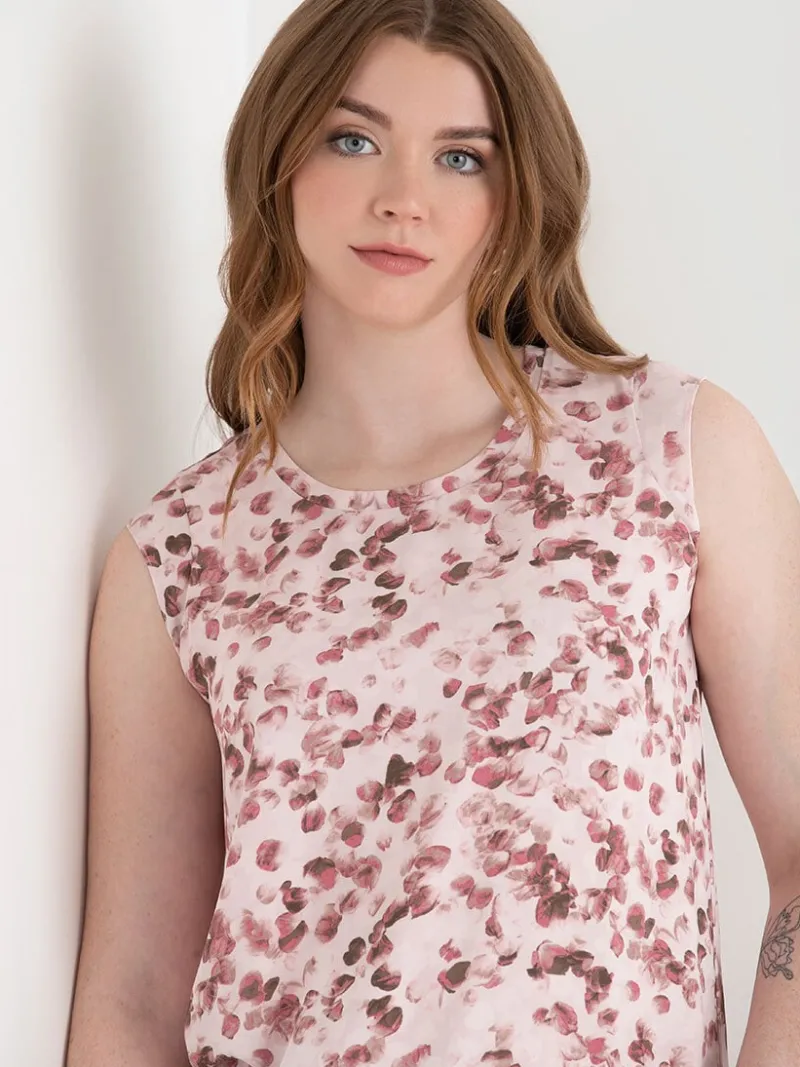 carrie_layer_cap_sleeve_b_2-4.webp Ricki's Shirts & Blouses*Carrie 2-Layer Cap Sleeve Blouse