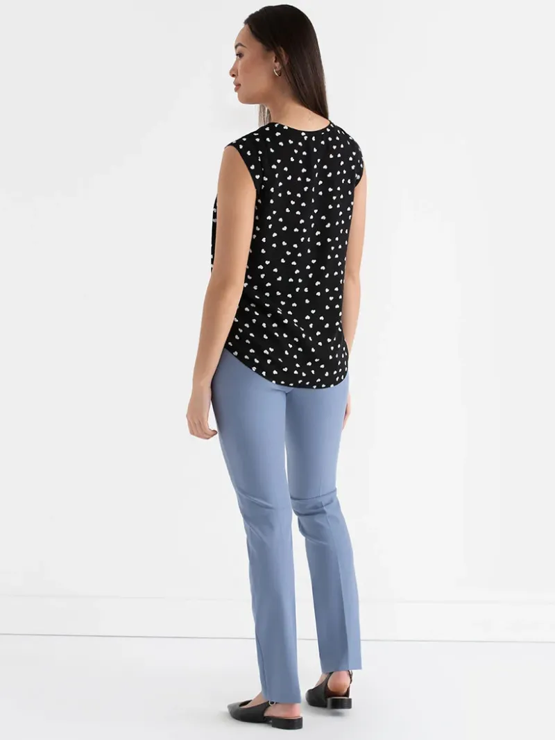 carrie_layer_cap_sleeve_b_2-6.webp Ricki's Shirts & Blouses*Carrie 2-Layer Cap Sleeve Blouse