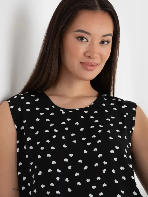 Ricki's Shirts & Blouses*Carrie 2-Layer Cap Sleeve Blouse