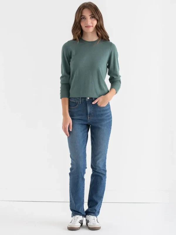 Ricki's Sweaters & Cardigans*Cashmere Blend Sweater with Rivet Detail