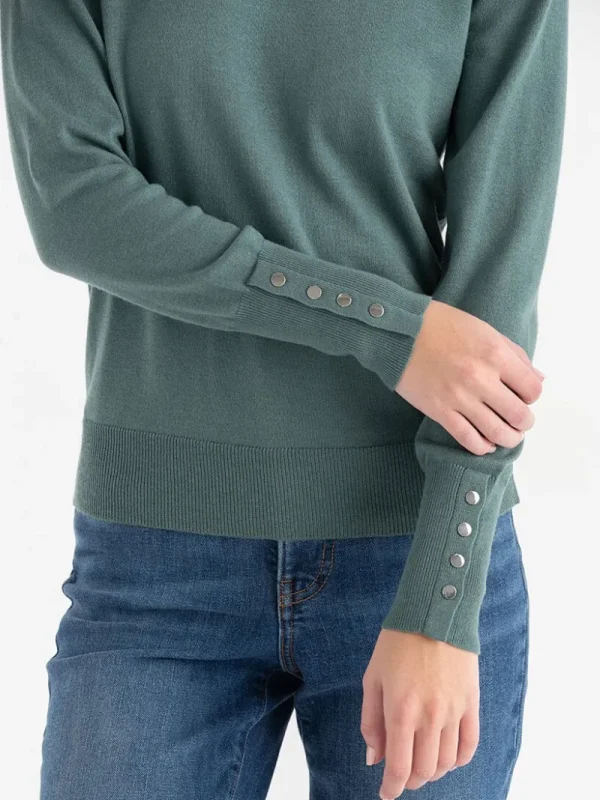 Ricki's Sweaters & Cardigans*Cashmere Blend Sweater with Rivet Detail
