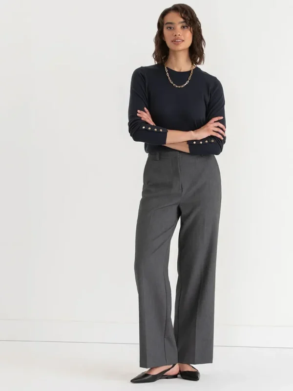 Ricki's Sweaters & Cardigans*Cashmere Blend Sweater with Rivet Detail