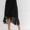 Ricki's Skirts & Shorts*Chiffon Ruffle Midi Skirt