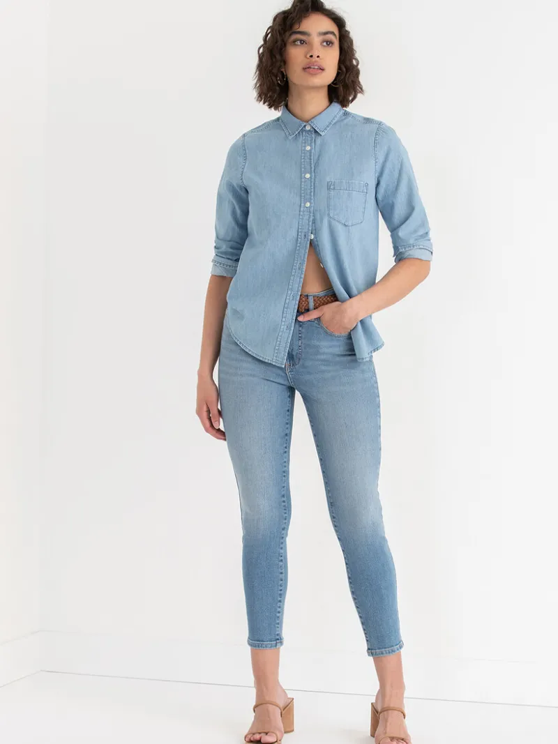 classic_fit_denim_buttonu_1-3.webp Ricki's Shirts & Blouses*Classic Fit Denim Button-Up Shirt