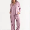 Ricki's Sleepwear*Classic Satin Pajama Set