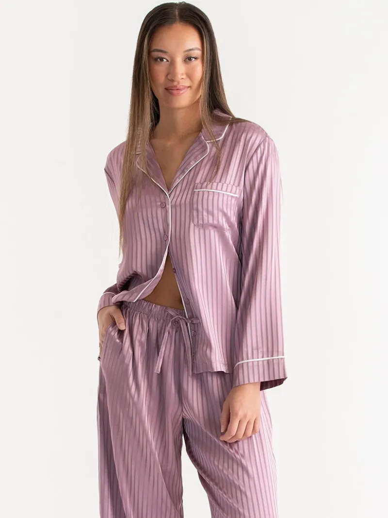 classic_satin_pajama_set_1-2.webp Ricki's Sleepwear*Classic Satin Pajama Set