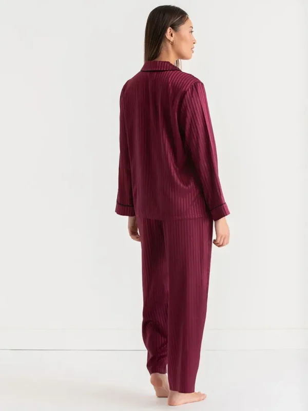 Ricki's Sleepwear*Classic Satin Pajama Set