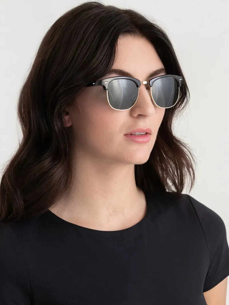 clubmaster_frame_sunglass_2.webp Ricki's Sunglasses*Clubmaster Frame Sunglasses with Case