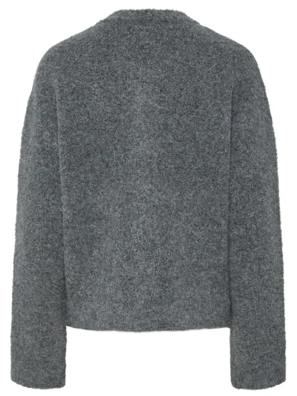 Ricki's Coats & Jackets*Cori Boucle Knit Bomber Jacket | PIECES