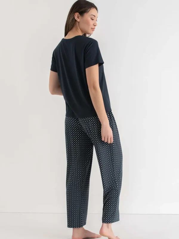 Ricki's Sleepwear*Crew Neck T-Shirt with Pants Sleepset