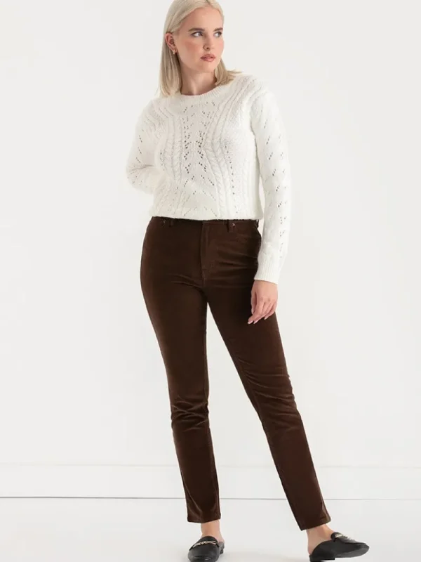 Ricki's Sweaters & Cardigans*Crewneck Cable Knit Sweater