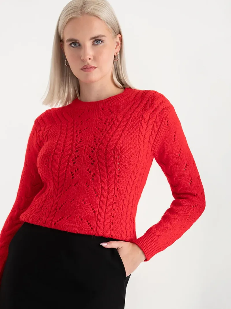 crewneck_cable_knit_sweat_1-3.webp Ricki's Sweaters & Cardigans*Crewneck Cable Knit Sweater