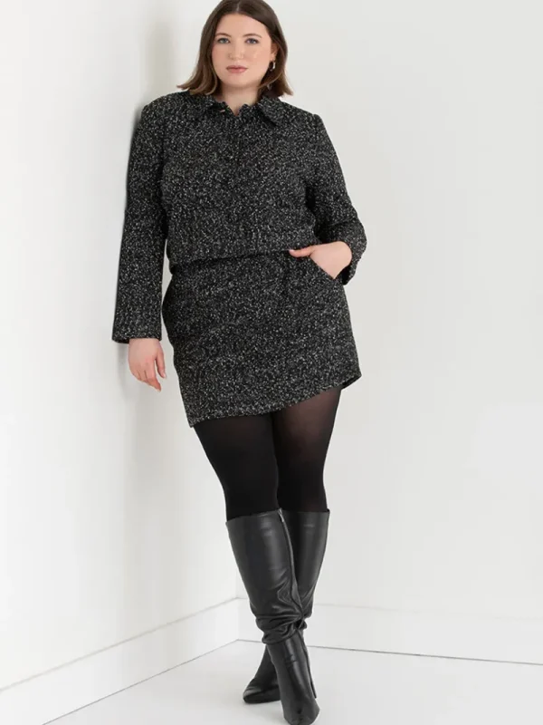 Ricki's Blazers*Crop Boucle Blazer