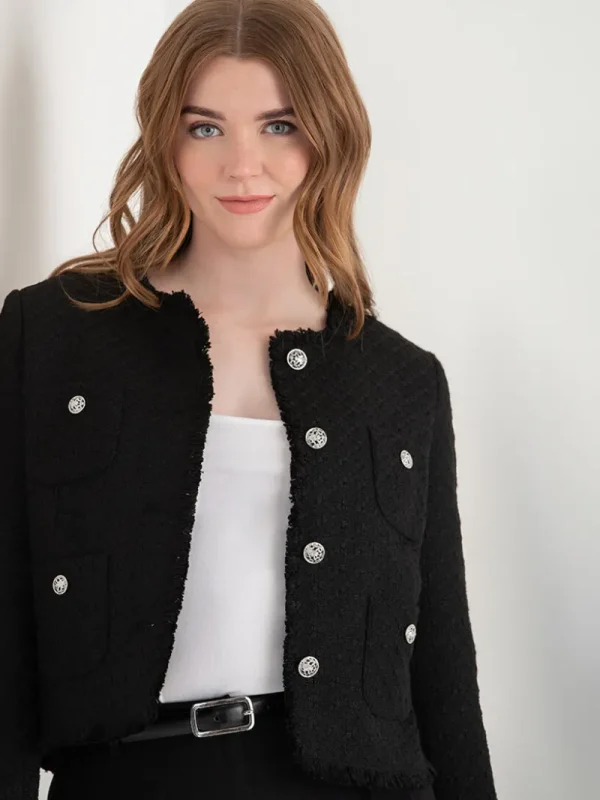 Ricki's Coats & Jackets*Cropped Boucle Jacket