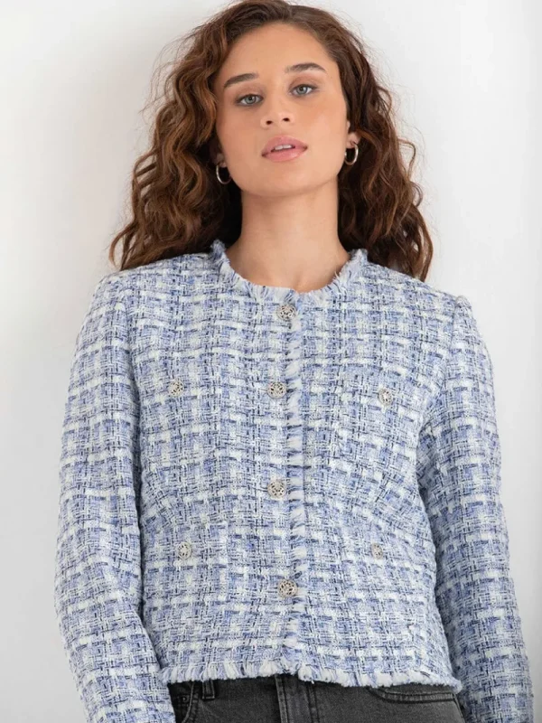 Ricki's Coats & Jackets*Cropped Boucle Jacket