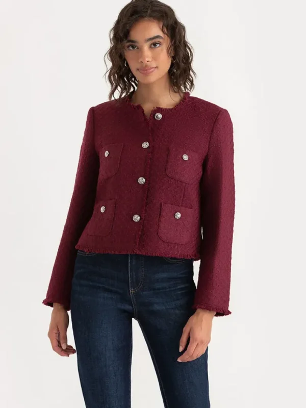 Ricki's Coats & Jackets*Cropped Boucle Jacket