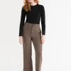 Ricki's Pants*Cuffed Wide Leg Pant