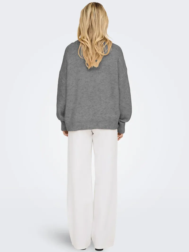 curved_colour_block_sweat_1.webp Ricki's Sweaters & Cardigans*Curved Colour Block Sweater | Only