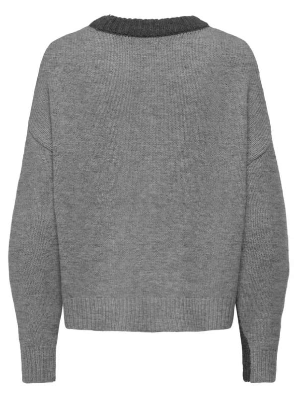 Ricki's Sweaters & Cardigans*Curved Colour Block Sweater | Only