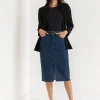 Ricki's Skirts & Shorts*Denim Midi Skirt