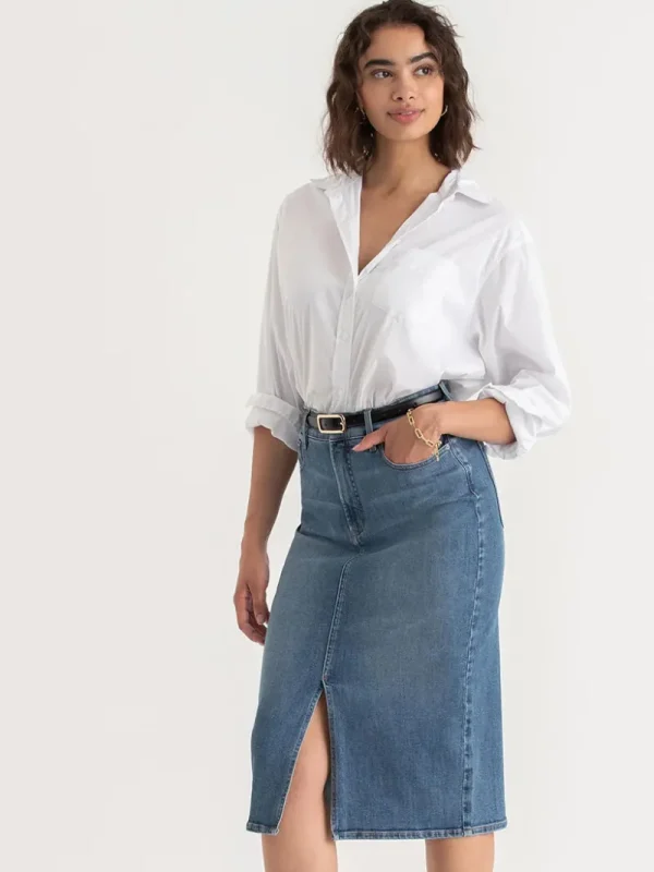 Ricki's Skirts & Shorts*Denim Midi Skirt