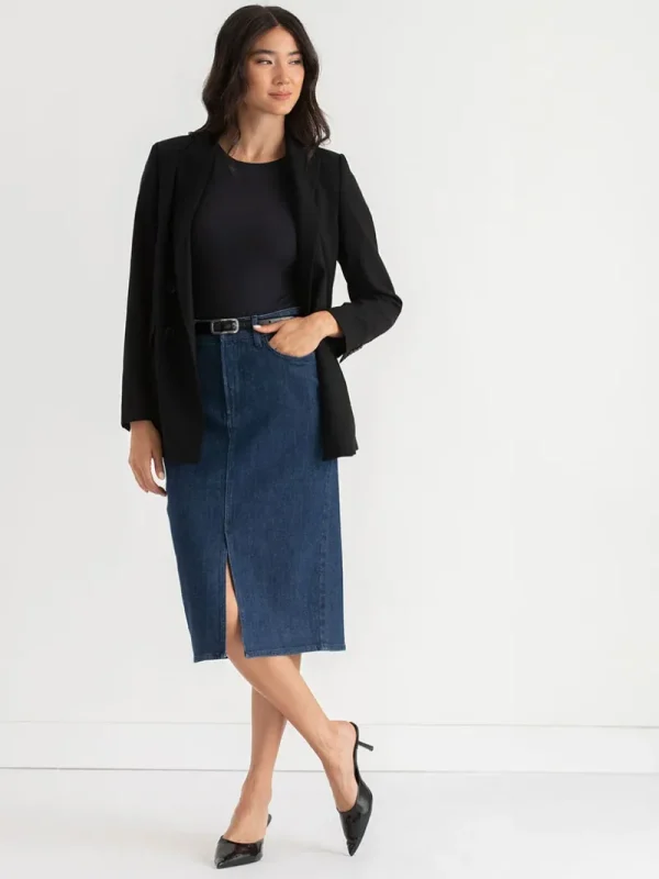 Ricki's Skirts & Shorts*Denim Midi Skirt