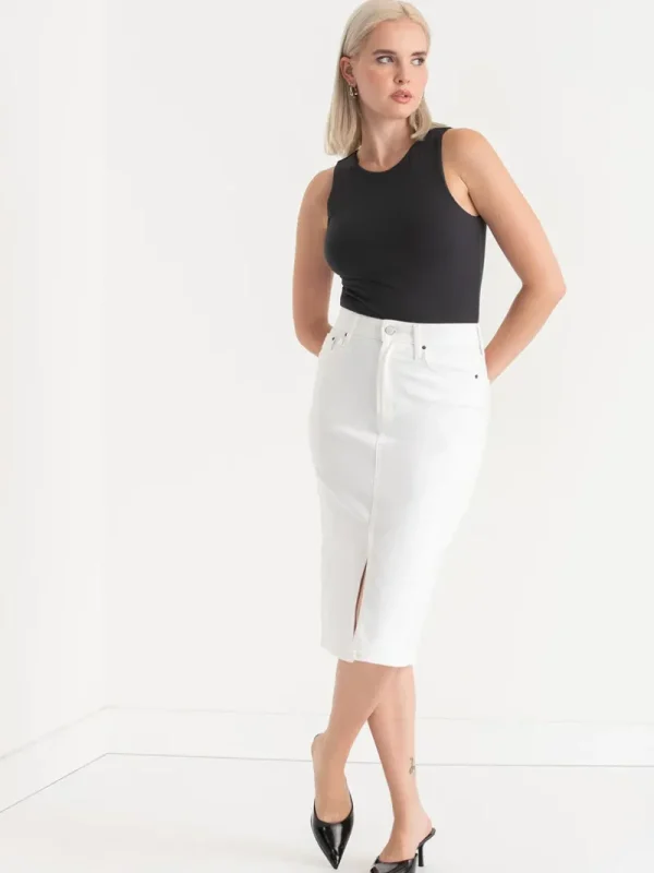 Ricki's Skirts & Shorts*Denim Midi Skirt