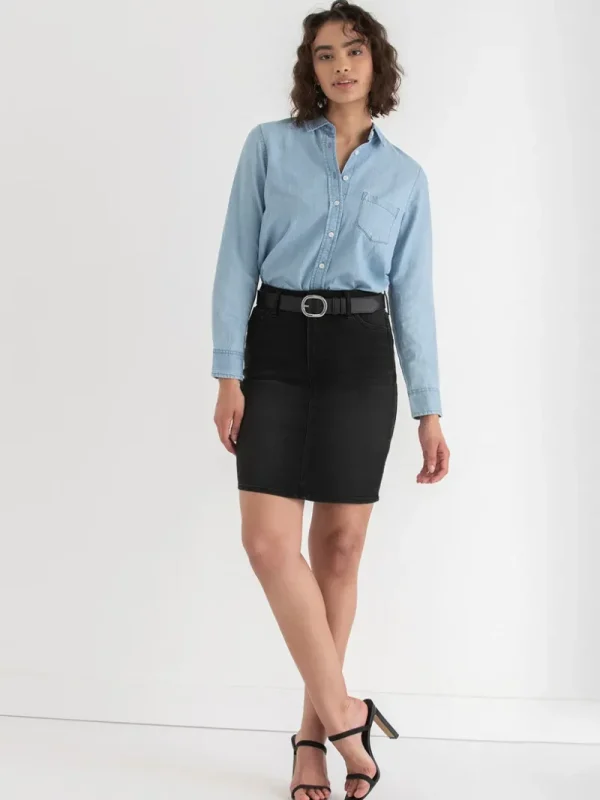 Ricki's Skirts & Shorts*Denim Pencil Skirt