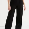 Ricki's Pants*Double Knit Wide-Leg Pant