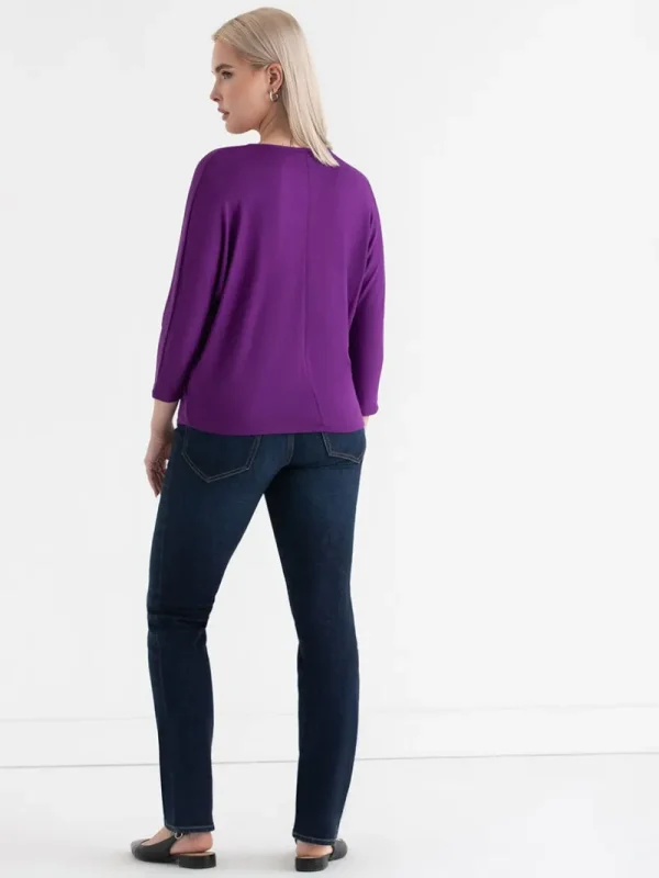 Ricki's Tees & Tanks*Easy V-Neck Hacci Knit Top