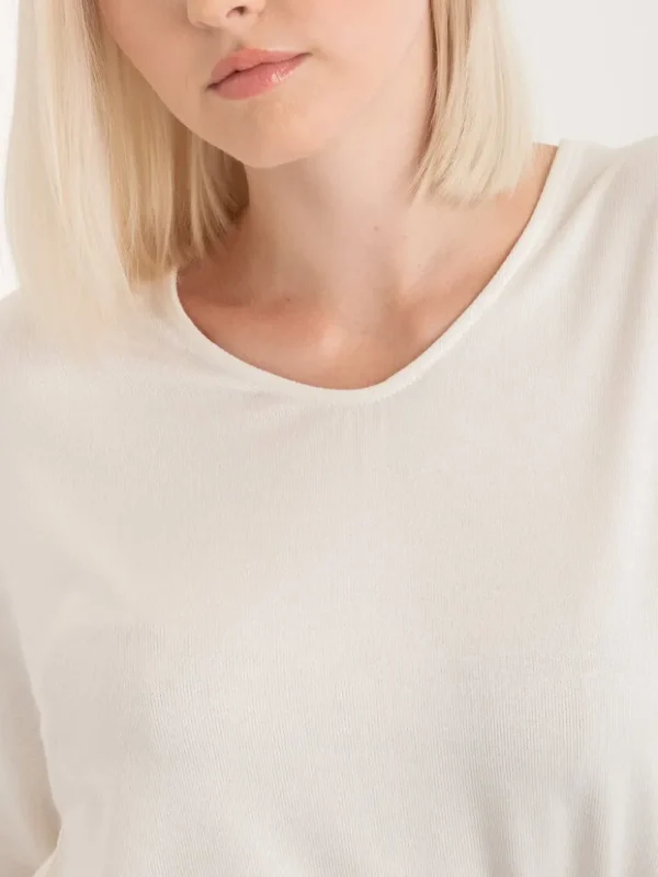 Ricki's Tees & Tanks*Easy V-Neck Hacci Knit Top